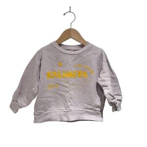 TINYCOTTONS Kalimera Kids Sweatshirt - Soft Lavender - SIZE 2